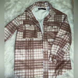 Zara soft flannel size XS